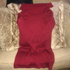 Energie sparkly red dress size XL
